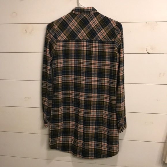 Cozy Alternative Flannel Shirtdress - Picture 4 of 5
